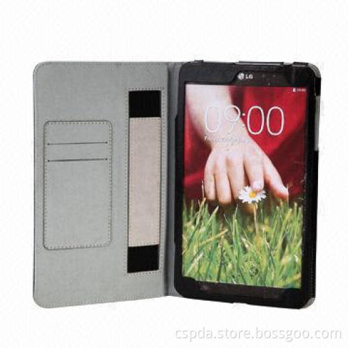 Latest Book PU Case/Cover for LG G Pad 8.3 with Wrist Wrap, Various Colors Available